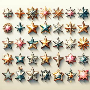 Dazzling Star Collection - Modern, Vibrant & Intricate Designs
