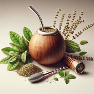 Traditional Yerba Mate Gourd and Bombilla - Health Benefits