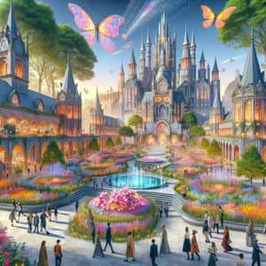 Enchanted Domain Revival: Castle & Gardens Transformation