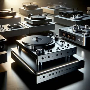 Modern Technology Turntable Designs | Unique Variants and Artistic Flair