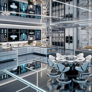 Luxurious Futuristic Kitchen Design: Innovative Appliances & Modern Touches