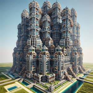 Stunning Minecraft Skyscraper | Building Blocks Showcase