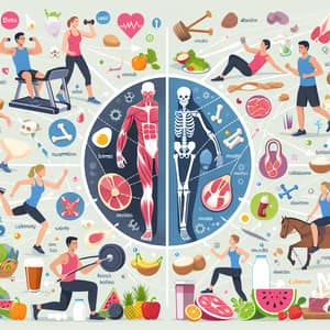 Optimizing Muscle and Bone Health through Nutrition and Exercise