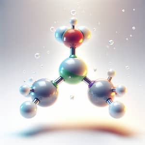 Ozone Molecule Structure - Microscopic View and Chemical Nature