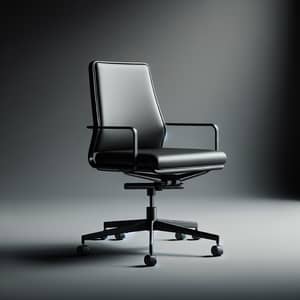 Minimalistic Black Office Chair | Modern Design