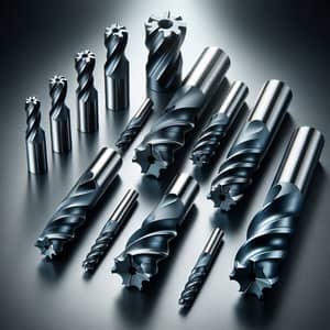 Premium Coated Carbide End Mills - Professional Cutting Tools