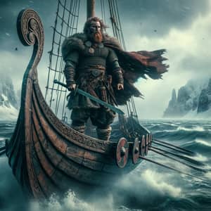 Powerful Viking Warrior: Conquer New Lands and Glory