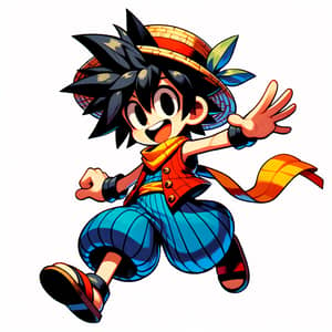 Monkey D Luffy | Dynamic Character Ready for Adventure