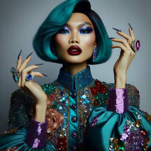 Sophisticated Asian Drag Queen | Exuberance of Drag Culture