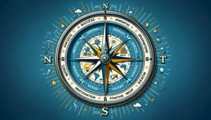 Corporate Success Compass | Growth, Innovation, Strategy Points