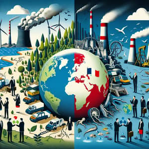 Global Warming & Pollution Impact on France: Solutions & Cooperation