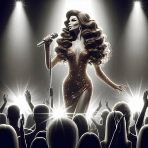 Mariah Carey - Iconic Pop Sensation Performs Live on Stage