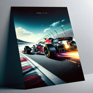 Modern Formula 1 Race Car Poster | Speed is Key