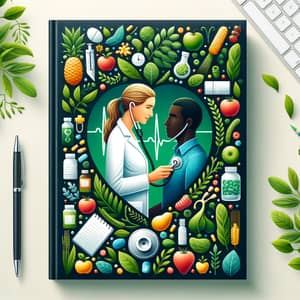 The Journey to Wellness - Health-Themed Book Cover