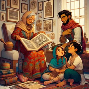 Cultural Exchange: Multigenerational Family Storytelling
