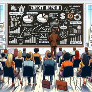 Credit Repair Workshop: Diverse Group Financial Education