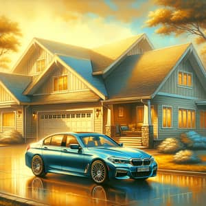 Stunning Ranch Style House with Garage & BMW