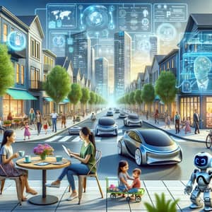 Future Society Transformed by AI Technology