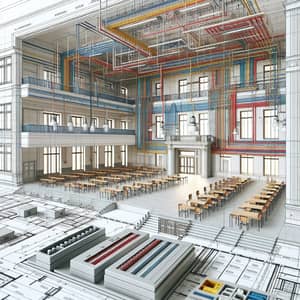 School Building Design and Wiring System
