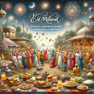 Eid Mubarak Celebration | Joy & Prosperity for You