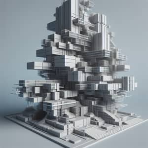 Modern Cascading Blocks Structure | Futuristic Design