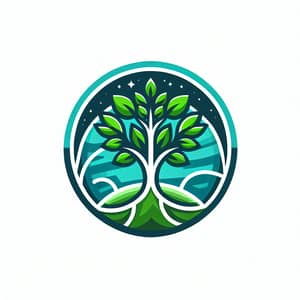 New Tree Logo - Environmental-friendly Brand Design