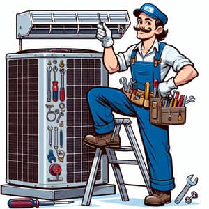 Disney Maintenance Character | Air Conditioning Repairs