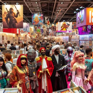 Vibrant Comic Convention Adventures | Cosplay Diversity Galore
