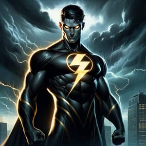Black Adam - Powerful Superhero in Striking Black Suit