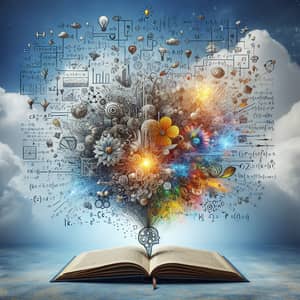 Innovative Ideas: Exploring a Creative Mind with an Open Book