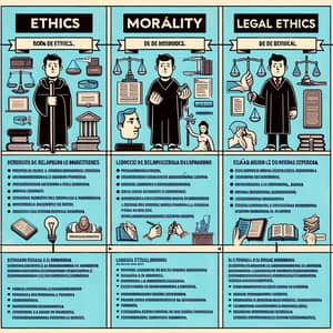 Ethics vs Morality vs Legal Ethics: Key Differences and Similarities