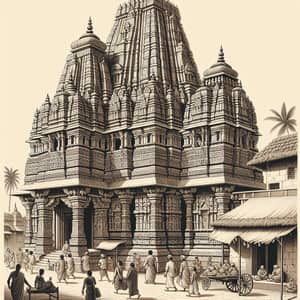 1980s Ram Mandir in Traditional Indian Architecture