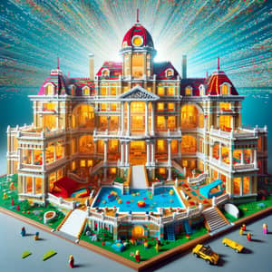 Grand $10M LEGO House: Stunning Architectural Masterpiece