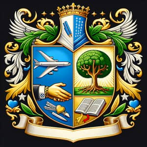Coat of Arms: Symbol of Ambition, Kindness, and Global Connectivity