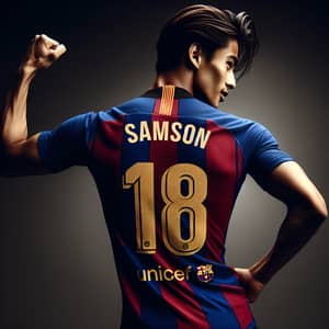 Dynamic Barcelona Jersey | Samson | Football Enthusiast