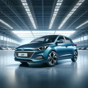 2015 Hyundai i20 in Pristine Blue Finish - Showroom Condition