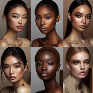 Photo-realistic Makeup Images Featuring Diverse Models