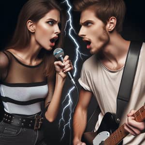 European Musicians Confrontation: Female Singer vs Male Guitarist