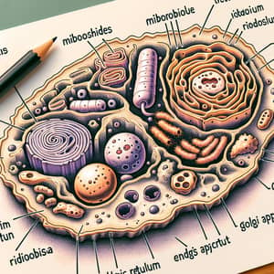 Detailed Cell Structure: Nucleus, Mitochondria, Ribosomes & More