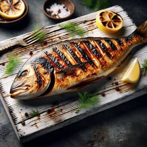 Grilled Fish with Crispy Skin: Juicy, Flavorful Delight