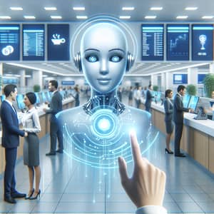 Futuristic Bank Virtual Assistant | Automated Customer Service