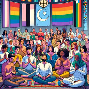 Diverse LGBTIQ+ Spiritual Gathering for Peace and Equality