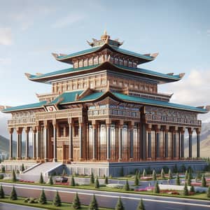 Mongolian Culture Inspired Architectural Marvel
