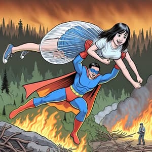 Super Toddler Rescues Teen Girl in Unusual Diaper Firefight