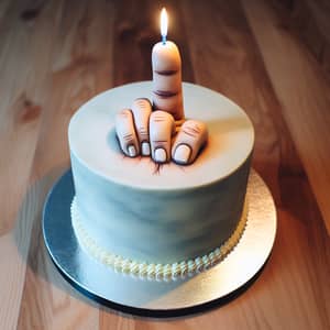 Finger Design Cake - Creative Bakery Creations