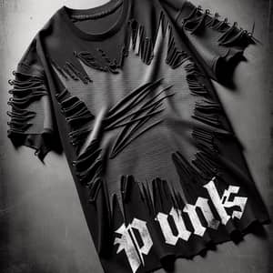Punk-Emo Fusion Slashed T-Shirt by Vivienne Westwood