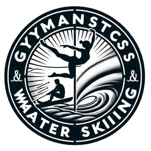Gymnastics & Water Skiing Association Emblem