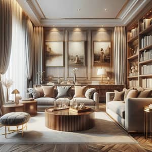 Cozy Living Room Furniture & Decor | Elegant Interior Design