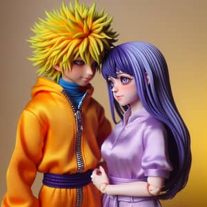 Naruto and Hinata Sharing a Tender Moment
