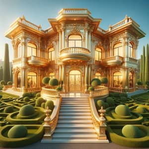 Golden Mansion: A Luxurious Architectural Marvel